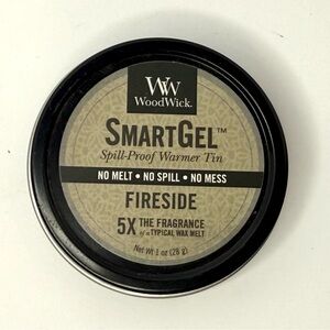 WoodWick Black SmartGel Warmer Tin - Fireside